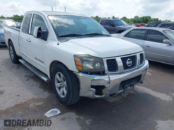 2007 Nissan Titan LE with VIN 1N6BA06A97N202920, listed as a IAAI auction lot 42101546 with 314,018 mi miles and . Bid and sale history available at DreamBid. Image 1.
