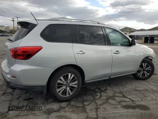 2017 Nissan Pathfinder S with VIN 5N1DR2MN4HC912516, listed as a Copart auction lot 47808895 with 63,367 mi miles and Salvage title. Bid and sale history available at DreamBid. Image 3.