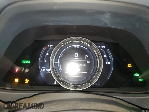 2019 Lexus UX 250h with VIN JTHU9JBH1K2004421, listed as a Copart auction lot 46573225 with 141,781 mi miles and Non repairable. Bid and sale history available at DreamBid. Image 9.