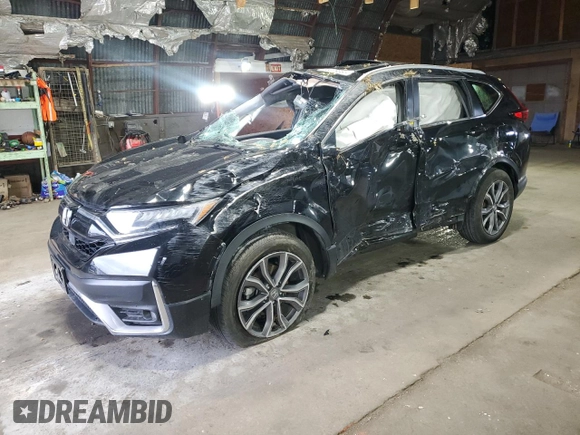 2022 Honda CR-V Touring z VIN 2HKRW2H92NH638958, wystawiony jako Copart lot #55229365 z przebiegiem Nie podano mil oraz Nie do naprawy • Non repairable. Historia ofert i sprzedaży dostępna na DreamBid. Obrazek 1.