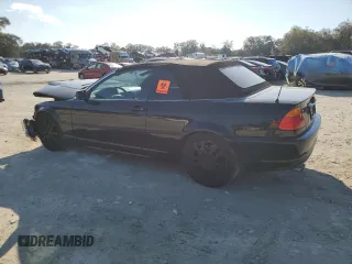 2001 BMW 3 Series 330Ci with VIN WBABS53481JU85155, listed as a Copart auction lot 44181575 with 149,606 mi miles and Salvage Title. Bid and sale history available at carsss.com. Image 2.