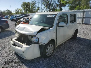 2010 Nissan Cube S z VIN JN8AZ2KR7AT165887, wystawiony jako Copart lot #61240305 z przebiegiem 119 709 mil mil oraz Szkoda całkowita • Salvage title. Historia ofert i sprzedaży dostępna na DreamBid. Obrazek 1.