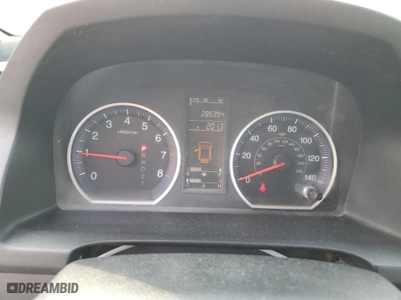 2007 Honda CR-V LX with VIN 5J6RE48367L017290, listed as a Copart auction lot 54781534 with 285,394 mi miles and Salvage Title. Bid and sale history available at carsss.com. Image 9.