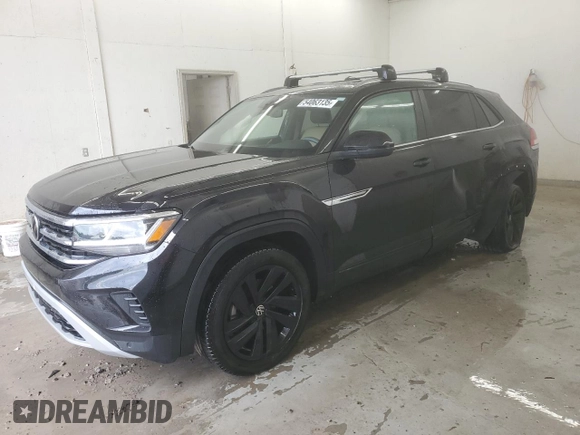 2023 Volkswagen Atlas SE z VIN 1V2HE2CA8PC207814, wystawiony jako Copart lot #54063135 z przebiegiem 32 947 mil mil oraz Szkoda całkowita • Salvage title. Historia ofert i sprzedaży dostępna na DreamBid. Obrazek 1.