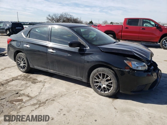 2019 Nissan Sentra S with VIN 3N1AB7AP4KY288670, listed as a Copart auction lot 49051395 with 96,893 mi miles and Salvage Title. Bid and sale history available at DreamBid. Image 4.