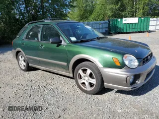 2002 Subaru Impreza Outback Special Sports with VIN JF1GG68562G832598, listed as a Copart auction lot 63686595 with 123,183 mi miles and Salvage title. Bid and sale history available at DreamBid. Image 4.