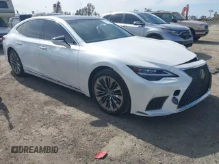2022 Lexus LS with VIN JTHD51FF2N5016326, listed as a IAAI auction lot 41570024 with 20,403 mi miles. Bid and sale history available at carsss.com. Image 1.