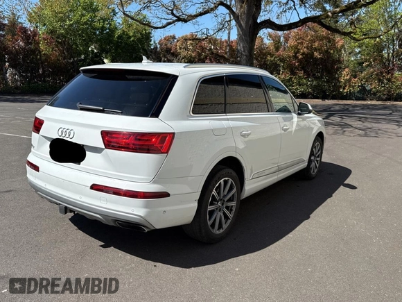 2019 Audi Q7 Premium Plus with VIN WA1LAAF78KD006428, listed as a Copart auction lot 54744225 with 63,399 mi miles and Clean Title. Bid and sale history available at carsss.com. Image 4.
