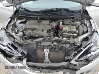 2018 Nissan Sentra SV with VIN 3N1AB7AP0JL638582, listed as a Copart auction lot 46066215 with 105,638 mi miles and Salvage Title. Bid and sale history available at carsss.com. Image 12.