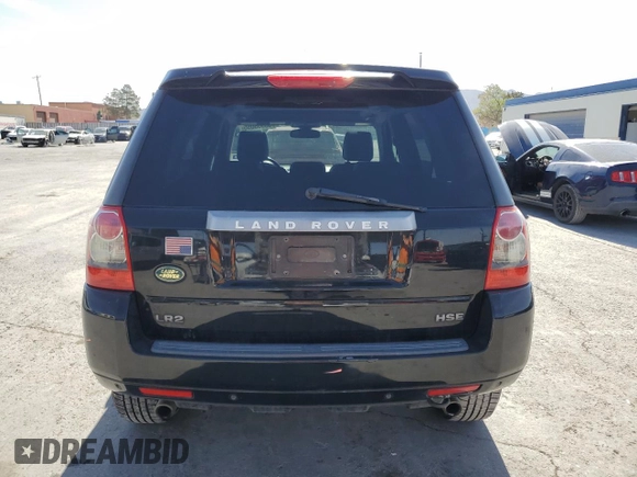 2008 Land Rover LR2 HSE with VIN SALFT24N48H060937, listed as a Copart auction lot 53555055 with 236,985 mi miles and Salvage Title. Bid and sale history available at DreamBid. Image 6.