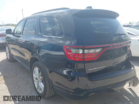 2024 Dodge Durango GT Plus with VIN 1C4RDHDG2RC118080, listed as a IAAI auction lot 41870502 with 30,798 mi miles and . Bid and sale history available at DreamBid. Image 3.