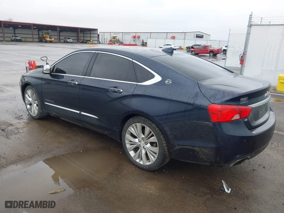 2015 Chevrolet Impala LTZ with VIN 2G1165S36F9245514, listed as a IAAI auction lot 41228581 with 139,691 mi miles. Bid and sale history available at carsss.com. Image 3.