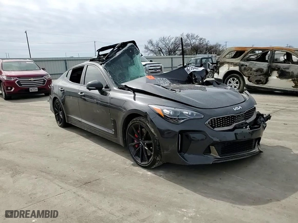 2023 Kia Stinger GT2 with VIN KNAE55LC6P6125860, listed as a Copart auction lot 47264375 with 0 mi miles and Non Repairable. Bid and sale history available at carsss.com. Image 11.