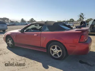 2002 Ford Mustang Deluxe с VIN 1FAFP44422F163443, выставлен на аукционе Copart как лот 57532435 с пробегом 209 356 миль миль и Списание • Salvage title. История ставок и продаж доступна на DreamBid. Изображение 2.