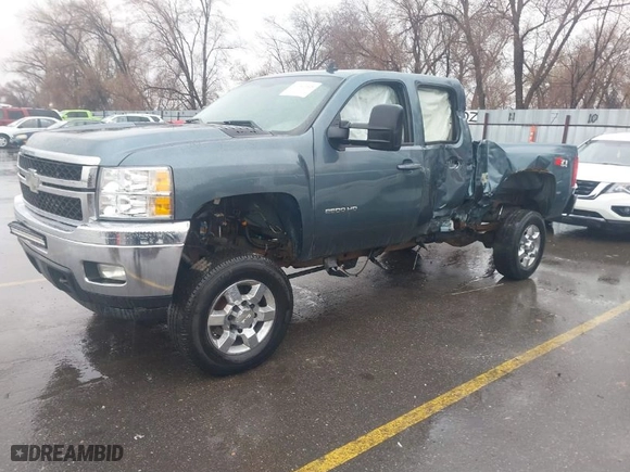 2011 Chevrolet Silverado 2500HD LTZ with VIN 1GC1KYE88BF160350, listed as a IAAI auction lot 41741645 with 1 mi miles. Bid and sale history available at carsss.com. Image 2.