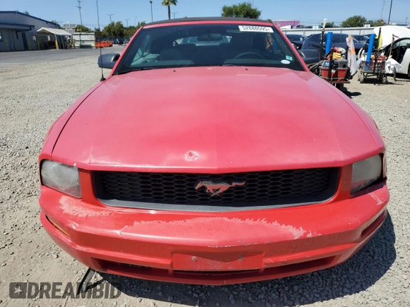 2009 Ford Mustang with VIN 1ZVHT84N895112458, listed as a Copart auction lot 52880595 with 166,456 mi miles and Salvage title. Bid and sale history available at DreamBid. Image 5.