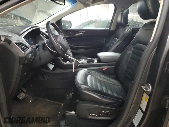 2015 Ford Edge SEL with VIN 2FMTK4J97FBB14785, listed as a Copart auction lot 51090775 with 161,710 mi miles and Salvage Title. Bid and sale history available at carsss.com. Image 7.