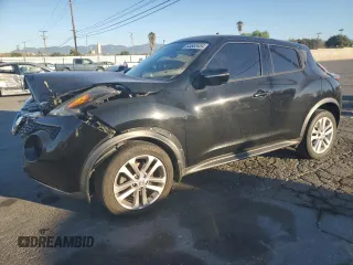 2015 Nissan Juke S with VIN JN8AF5MR1FT509597, listed as a Copart auction lot 83883454 with 150,305 mi miles and Salvage Title. Bid and sale history available at carsss.com. Image 1.