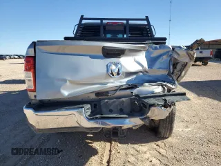 2023 Ram 2500 Tradesman with VIN 3C6UR5CL9PG615878, listed as a Copart auction lot 81137594 with 5,057 mi miles and Salvage Title. Bid and sale history available at carsss.com. Image 6.