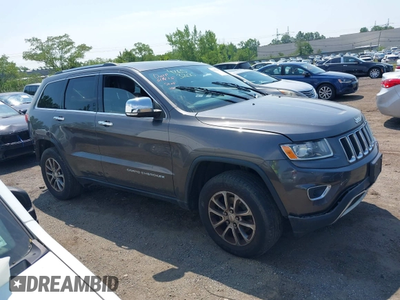 2014 Jeep Grand Cherokee Limited with VIN 1C4RJFBG1EC325215, listed as a IAAI auction lot 42653200 with 139,743 mi miles and . Bid and sale history available at DreamBid. Image 13.