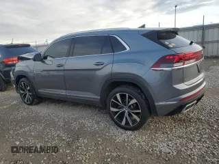 2024 Volkswagen Atlas SEL Premium R-Line with VIN 1V2FE2CA3RC215426, listed as a Copart auction lot 45599575 with 19,705 mi miles and Salvage title. Bid and sale history available at DreamBid. Image 2.
