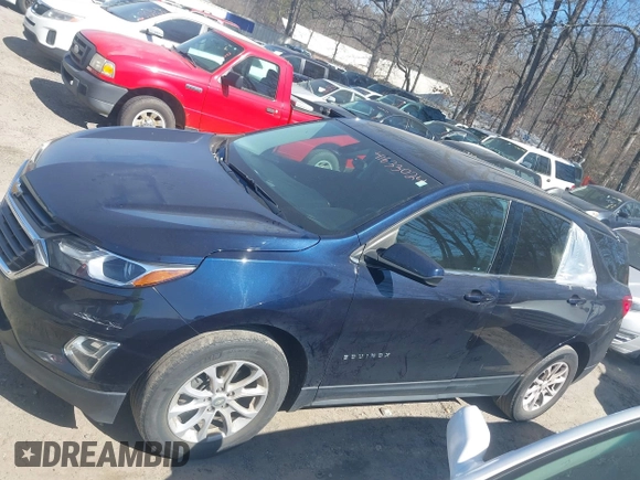 2020 Chevrolet Equinox LT with VIN 3GNAXKEV0LS702680, listed as a IAAI auction lot 41633024 with 63,041 mi miles and . Bid and sale history available at carsss.com. Image 14.