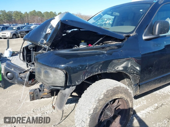 2004 Dodge 1500 SLT with VIN 1D7HA18D64S753335, listed as a IAAI auction lot 41572106 with 135,891 mi miles. Bid and sale history available at carsss.com. Image 6.