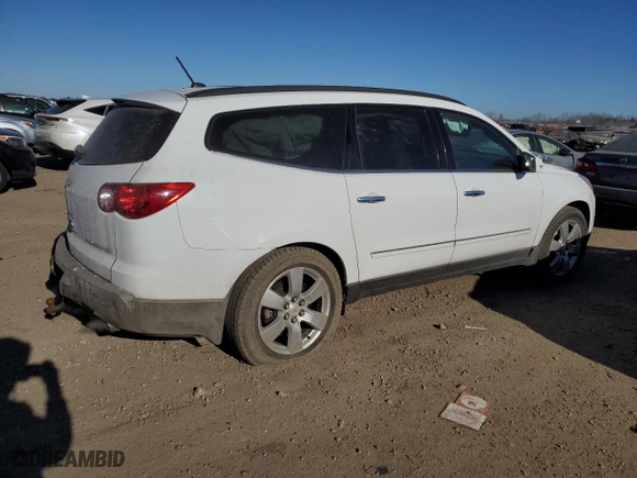 2009 Chevrolet Traverse LTZ with VIN 1GNEV33D89S180568, listed as a Copart auction lot 89257875 with 116,940 mi miles and Salvage Title. Bid and sale history available at carsss.com. Image 3.