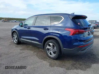 2022 Hyundai Santa Fe SE with VIN 5NMS14AJ6NH449145, listed as a IAAI auction lot 40491612 with 21,488 mi miles and . Bid and sale history available at DreamBid. Image 3.