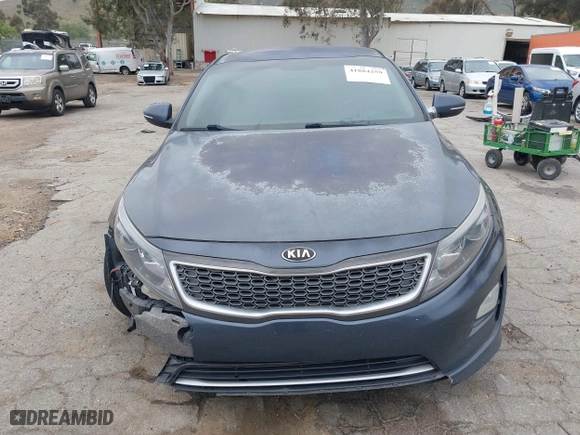 2014 Kia Optima Hybrid LX with VIN KNAGM4AD4E5066067, listed as a IAAI auction lot 41884259 with 131,077 mi miles. Bid and sale history available at carsss.com. Image 12.