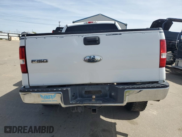 2007 Ford F-150 XLT with VIN 1FTPW14V17FB63238, listed as a Copart auction lot 52398225 with 171,121 mi miles and Salvage title. Bid and sale history available at DreamBid. Image 6.