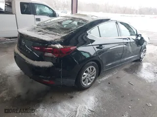 2020 Hyundai Elantra SE with VIN KMHD74LF8LU965041, listed as a IAAI auction lot 41370685 with 48,128 mi miles. Bid and sale history available at carsss.com. Image 4.