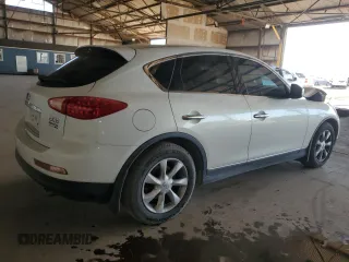 2010 Infiniti EX Journey with VIN JN1AJ0HPXAM701757, listed as a Copart auction lot 53736144 with 66,654 mi miles and Salvage Title. Bid and sale history available at carsss.com. Image 3.
