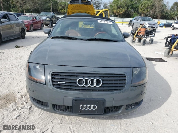 2002 Audi TT with VIN TRUUT28N121006896, listed as a Copart auction lot 44327165 with 91,342 mi miles and Clean Title. Bid and sale history available at carsss.com. Image 5.