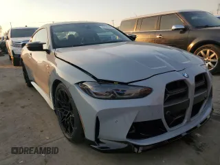 2024 BMW M4 Competition with VIN WBS33AZ09RCP70134, listed as a Copart auction lot 88324235 with 4,444 mi miles and Salvage Title. Bid and sale history available at carsss.com. Image 5.