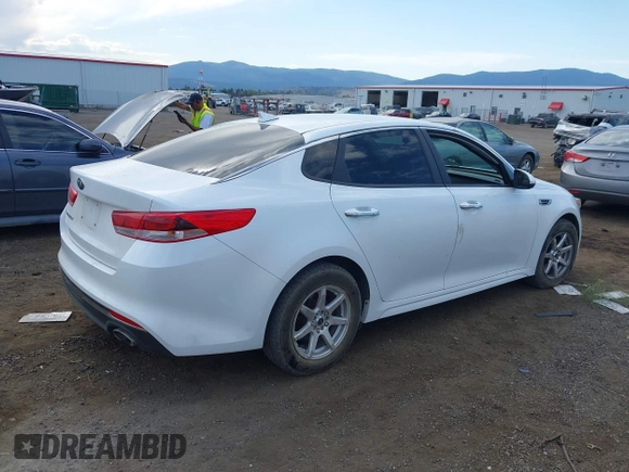 2016 Kia Optima LX with VIN 5XXGT4L38GG121337, listed as a IAAI auction lot 42652469 with 125,620 mi miles and . Bid and sale history available at DreamBid. Image 4.