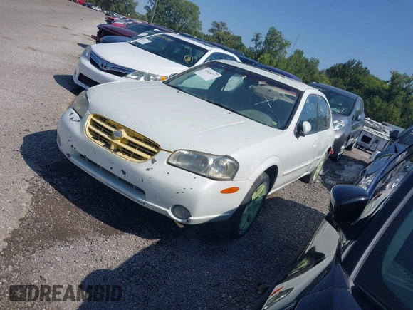 2000 Nissan Maxima GXE with VIN JN1CA31D3YT535608, listed as a IAAI auction lot 40024772 with 282,778 mi miles and . Bid and sale history available at DreamBid. Image 2.
