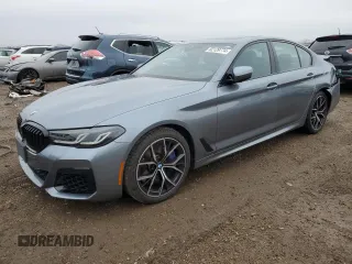2022 BMW 5 Series 540i xDrive with VIN WBA73BJ00NCK28938, listed as a Copart auction lot 82129774 with Not provided miles and Salvage title. Bid and sale history available at DreamBid. Image 1.