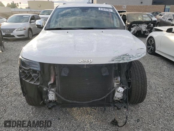 2018 Jeep Grand Cherokee Limited with VIN 1C4RJFBT7JC343404, listed as a Copart auction lot 81815784 with 60,995 mi miles and Salvage title. Bid and sale history available at DreamBid. Image 5.