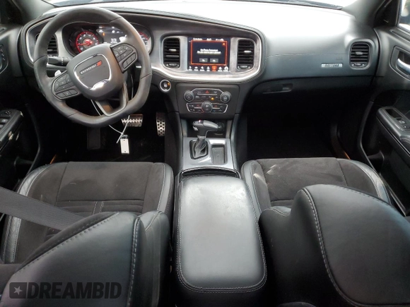 2021 Dodge Charger Scat Pack with VIN 2C3CDXGJXMH606615, listed as a Copart auction lot 51246025 with 13,971 mi miles and Salvage Title. Bid and sale history available at DreamBid. Image 8.