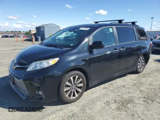 2019 Toyota Sienna XLE z VIN 5TDDZ3DC7KS221687, wystawiony jako Copart lot #51671585 z przebiegiem 79 967 mil mil oraz Szkoda całkowita • Salvage title. Historia ofert i sprzedaży dostępna na DreamBid. Obrazek 1.
