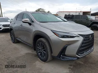 2022 Lexus NX with VIN 2T2GGCEZ1NC002402, listed as a IAAI auction lot 41312325 with 34,276 mi miles. Bid and sale history available at carsss.com. Image 1.