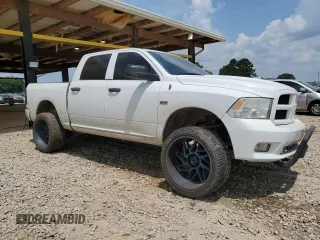 2012 Ram 1500 Express with VIN 1C6RD6KT5CS156721, listed as a Copart auction lot 61582295 with 262,984 mi miles and Salvage title. Bid and sale history available at DreamBid. Image 4.