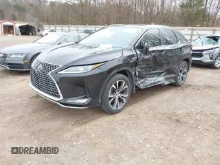 2022 Lexus RX with VIN 2T2HZMDA5NC324380, listed as a IAAI auction lot 41742645 with 96,067 mi miles. Bid and sale history available at carsss.com. Image 2.