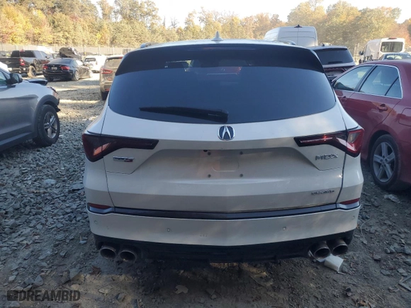 2022 Acura MDX Type S w/Advance Package with VIN 5J8YD8H82NL004476, listed as a Copart auction lot 77620104 with 26,943 mi miles and Salvage Title. Bid and sale history available at carsss.com. Image 6.
