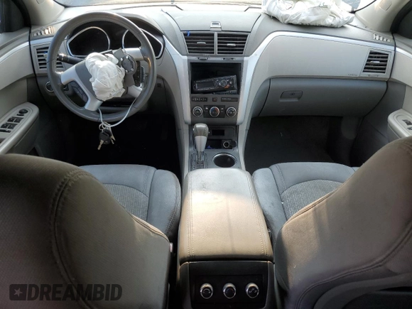 2011 Chevrolet Traverse 1LT z VIN 1GNKRGED5BJ286757, wystawiony jako Copart lot #63599254 z przebiegiem 168 671 mil mil oraz Szkoda całkowita • Salvage title. Historia ofert i sprzedaży dostępna na DreamBid. Obrazek 8.