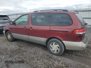 2002 Toyota Sienna LE with VIN 4T3ZF13C32U492992, listed as a Copart auction lot 81666964 with 209,215 mi miles and Salvage Title. Bid and sale history available at carsss.com. Image 2.