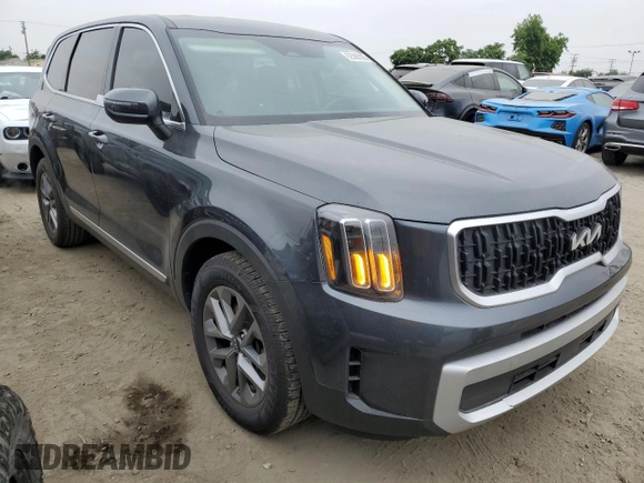 2024 Kia Telluride LX z VIN 5XYP24GC9RG482751, wystawiony jako Copart lot #62589295 z przebiegiem 35 366 mil mil oraz Szkoda całkowita • Salvage title. Historia ofert i sprzedaży dostępna na DreamBid. Obrazek 4.