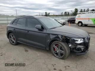 2019 Audi SQ5 Premium Plus z VIN WA1B4AFY4K2081649, wystawiony jako Copart lot #53624275 z przebiegiem 74 313 mil mil oraz Szkoda całkowita • Salvage title. Historia ofert i sprzedaży dostępna na DreamBid. Obrazek 4.