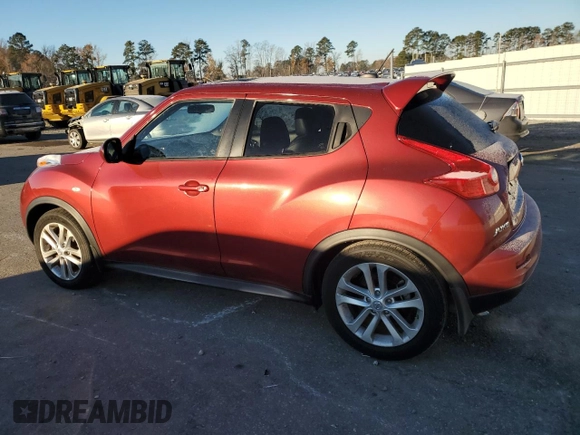 2012 Nissan Juke SV with VIN JN8AF5MR7CT114643, listed as a Copart auction lot 83744214 with 144,735 mi miles and Salvage Title. Bid and sale history available at carsss.com. Image 2.